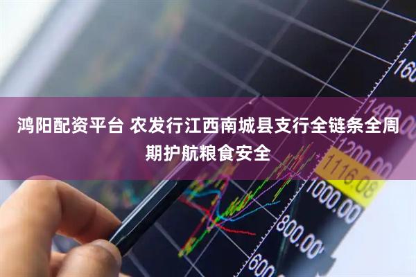 鸿阳配资平台 农发行江西南城县支行全链条全周期护航粮食安全